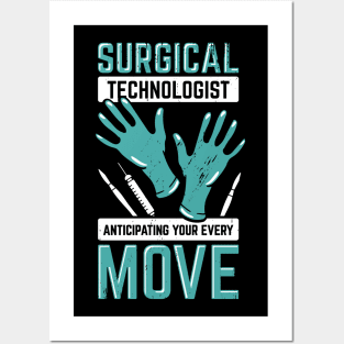 Surgical Technologist Scrub Tech Technician Gift Posters and Art